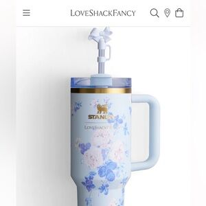 Stanley x LoveShackFancy Quencher |
40 OZ - Everblooming Rosettes New In Box